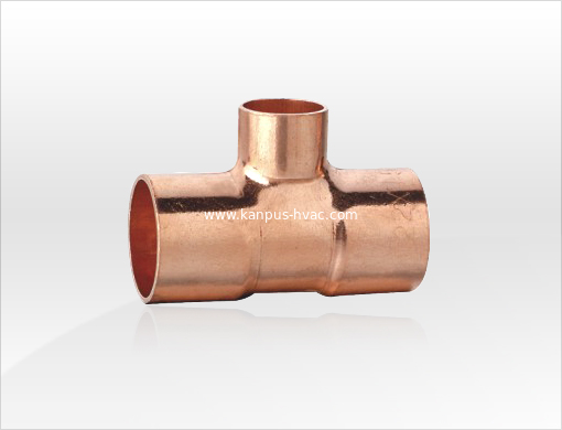 Copper Reducing Tee C x C x C, copper fitting, copper fitting tee