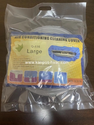 Q-535 split air conditioning cleaning cover, home air conditioner cover cleaning tool water pipe cover