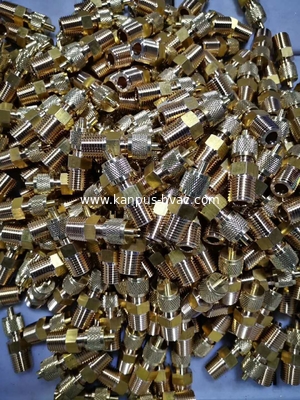 Brass Union  (compressor fittings, brass connector, brass fittings)