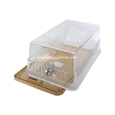 BTG-RK Air conditioner thermostat guard, plastic thermostat guard, ACR part,, plastic guard