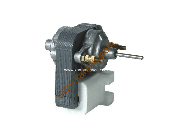 Refrigerator shaded pole motor YZF-1-6.5-RD  (freezer motor, HVAC/R motor)