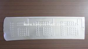 Refrigerator roll bond evaporator No. 13 (freezer evaporator, fridge parts, HVAC/R part)