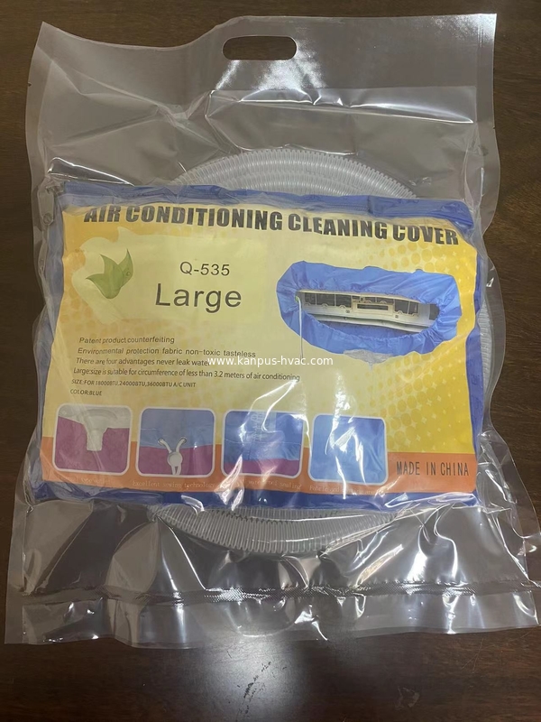 Q-535 split air conditioning cleaning cover, home air conditioner cover cleaning tool water pipe cover