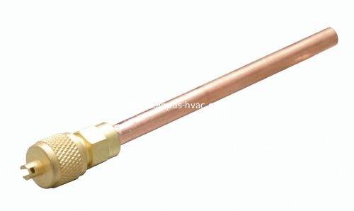 صمام الوصول للتبريد، (صمام نحاسي، صمام HVAC/R، صمام شحن نحاسي)
