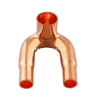 منحنى U مفتوح من جانب النحاس، (إصلاح النحاس، منحنى النحاس، إصلاح أنابيب ACR)